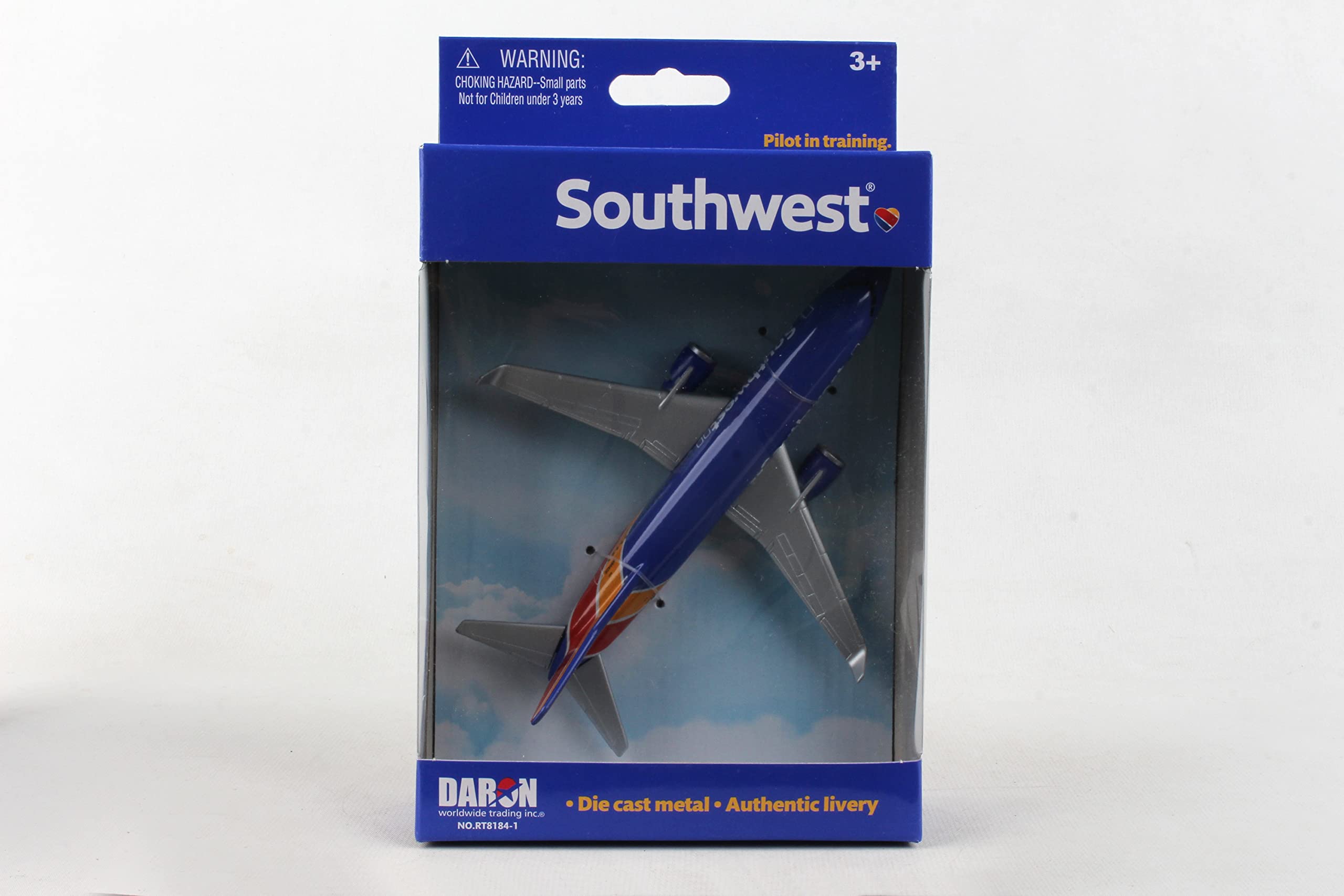 Foto 7 | Souvenir de Un Solo Avión Daron Southwest de Metal Fundido A Presión - Venta Internacional