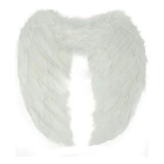 Foto 1 | Disfraz De Plumas Con Alas De Ángel Color Blanco 45 X 35 Cm - Venta Internacional
