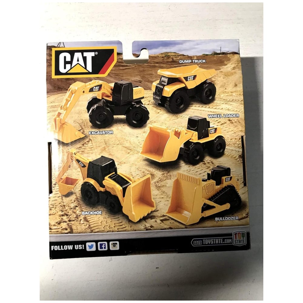 Foto 4 pulgar | Set de Juguetes Construction Machines Cat para Niños - Venta Internacional