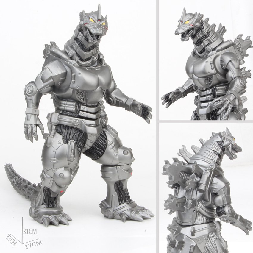 Foto 3 pulgar | Figura Mecha Godzilla Gris-Venta Internacional