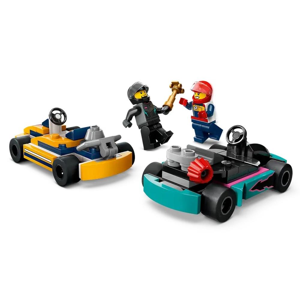 Foto 4 pulgar | Lego City Karts Y Pilotos De Carreras 60400