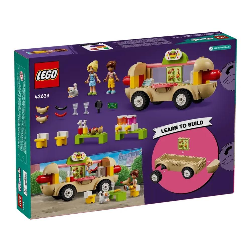 Foto 5 pulgar | Lego Friends Camion De Hotdogs 42633