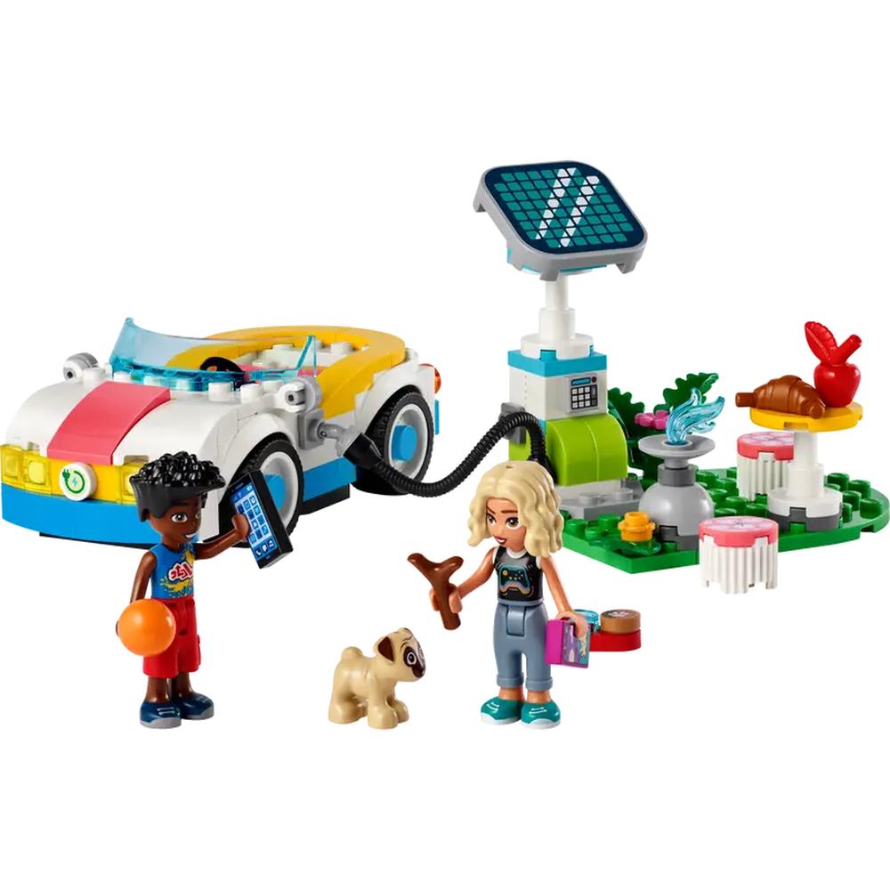 Lego Friends Auto Electrico Y Cargador 42609