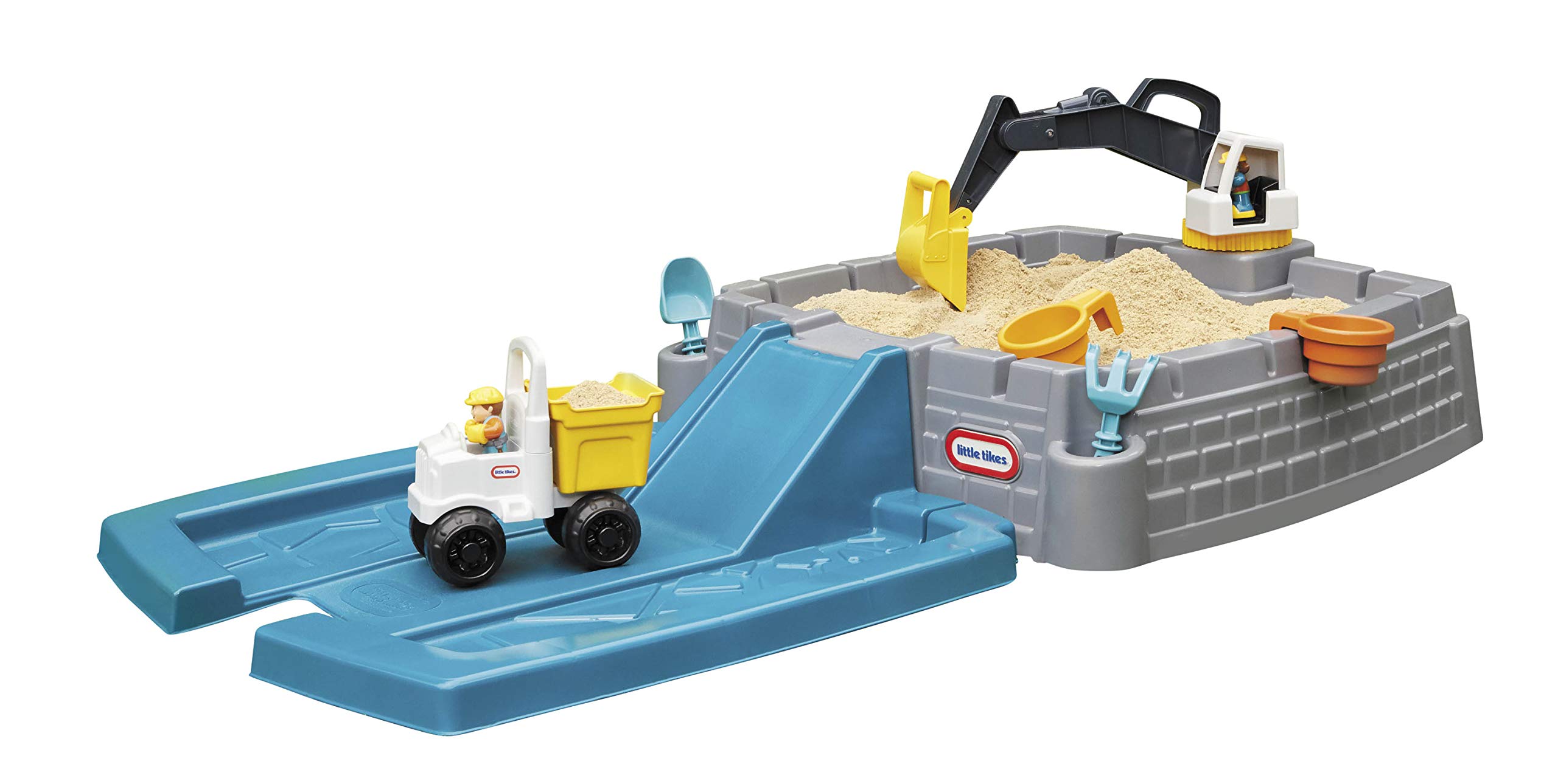 Excavadora Sandbox Little Tikes Dirt Diggers Para Niños Con Accesorios - Venta Internacional.