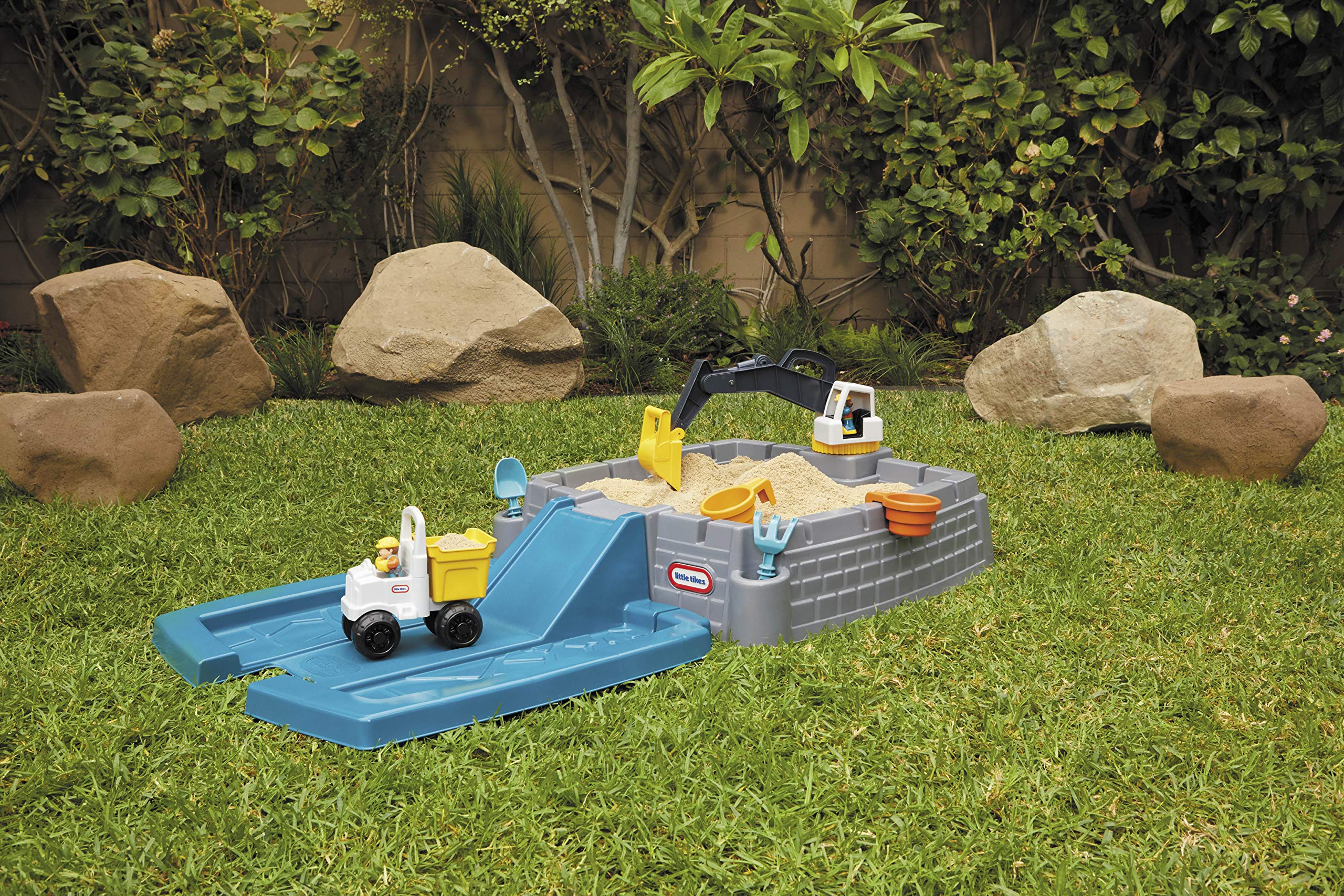 Foto 6 | Excavadora Sandbox Little Tikes Dirt Diggers Para Niños Con Accesorios - Venta Internacional.