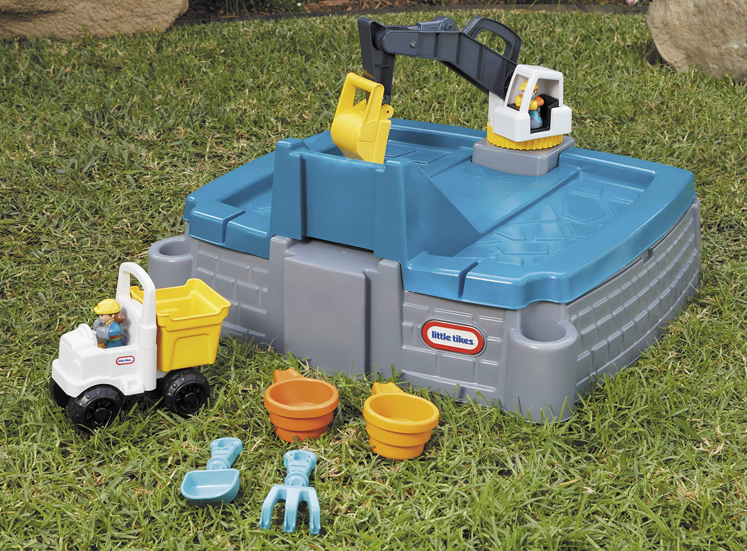 Foto 7 | Excavadora Sandbox Little Tikes Dirt Diggers Para Niños Con Accesorios - Venta Internacional.