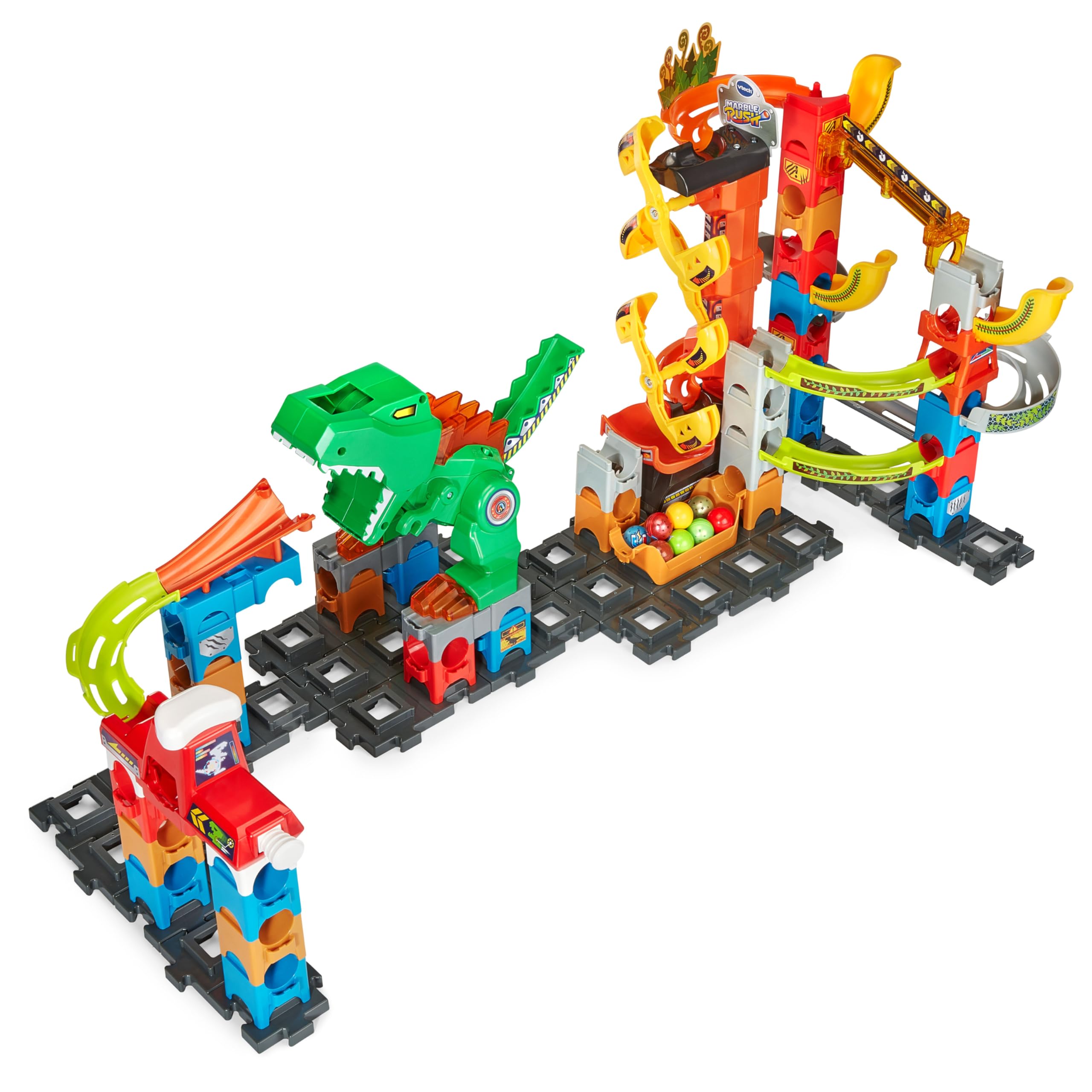 Foto 3 pulgar | Set De Orugas Vtech Marble Rush T-rex Dino Thrill Con 119 Piezas - Venta Internacional.