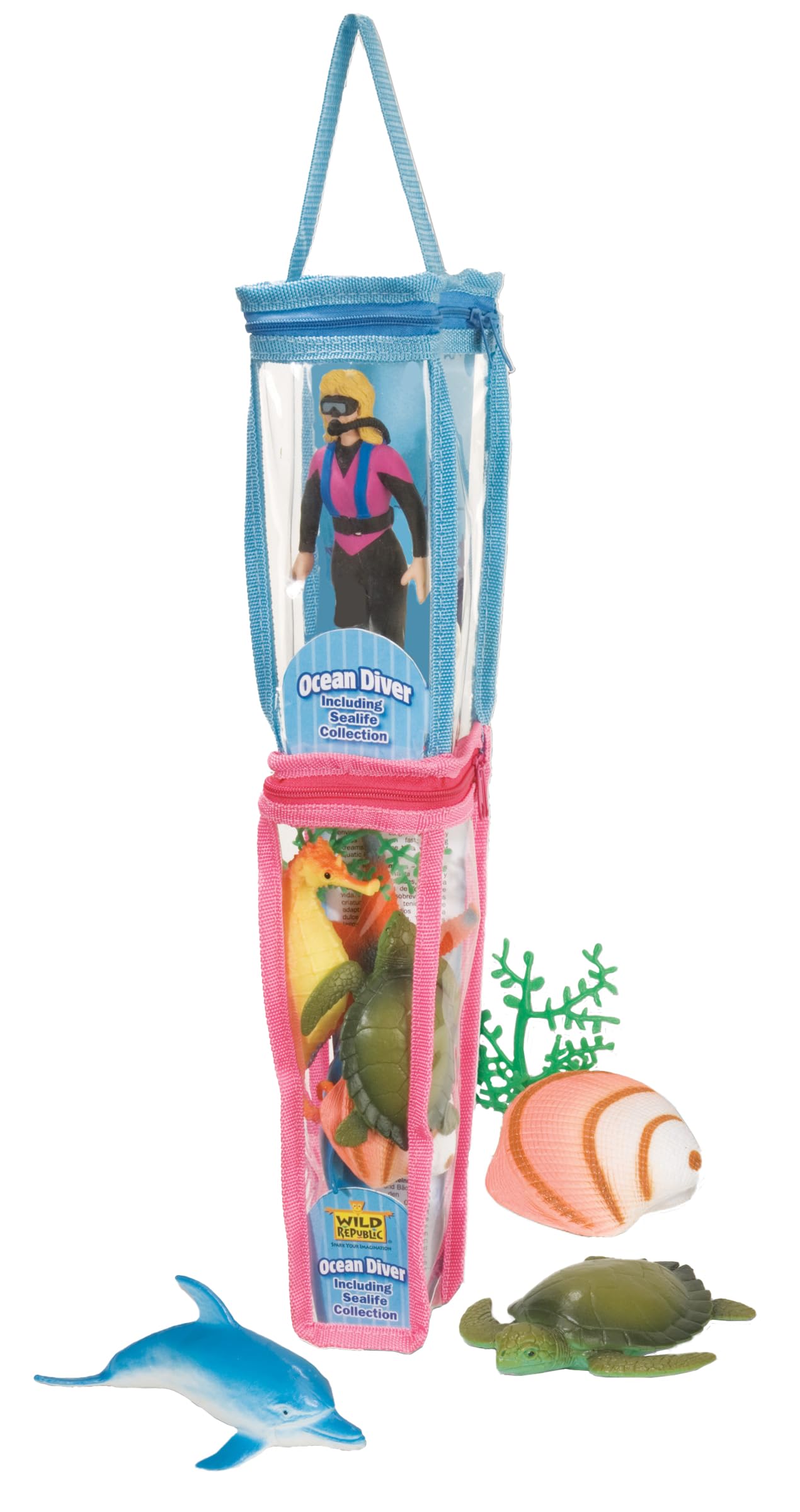 Foto 2 pulgar | Figura De Acción Diver Tube Wild Republic Para Mujer, 7 Piezas - Venta Internacional.