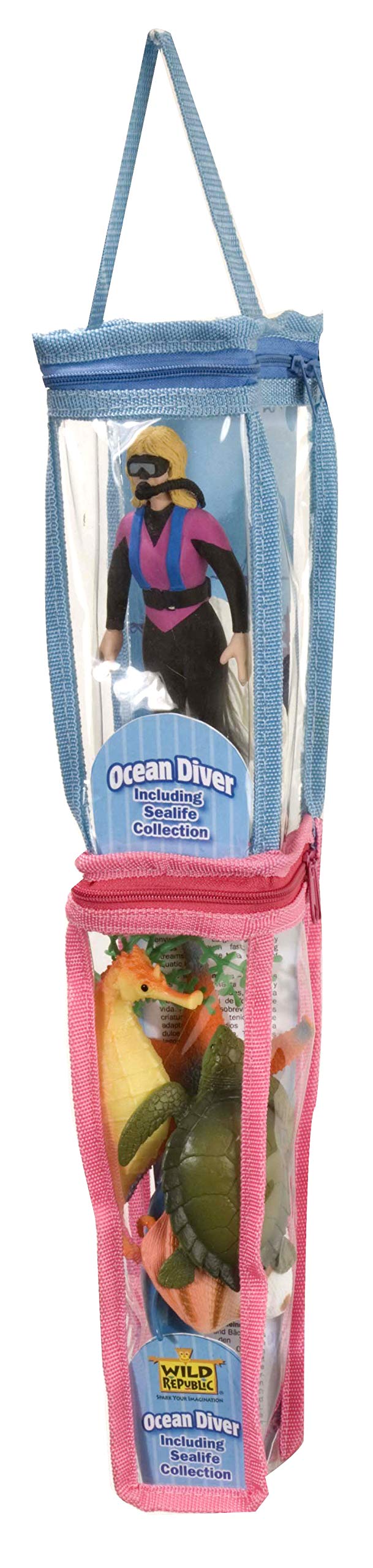 Foto 2 | Figura De Acción Diver Tube Wild Republic Para Mujer, 7 Piezas - Venta Internacional.