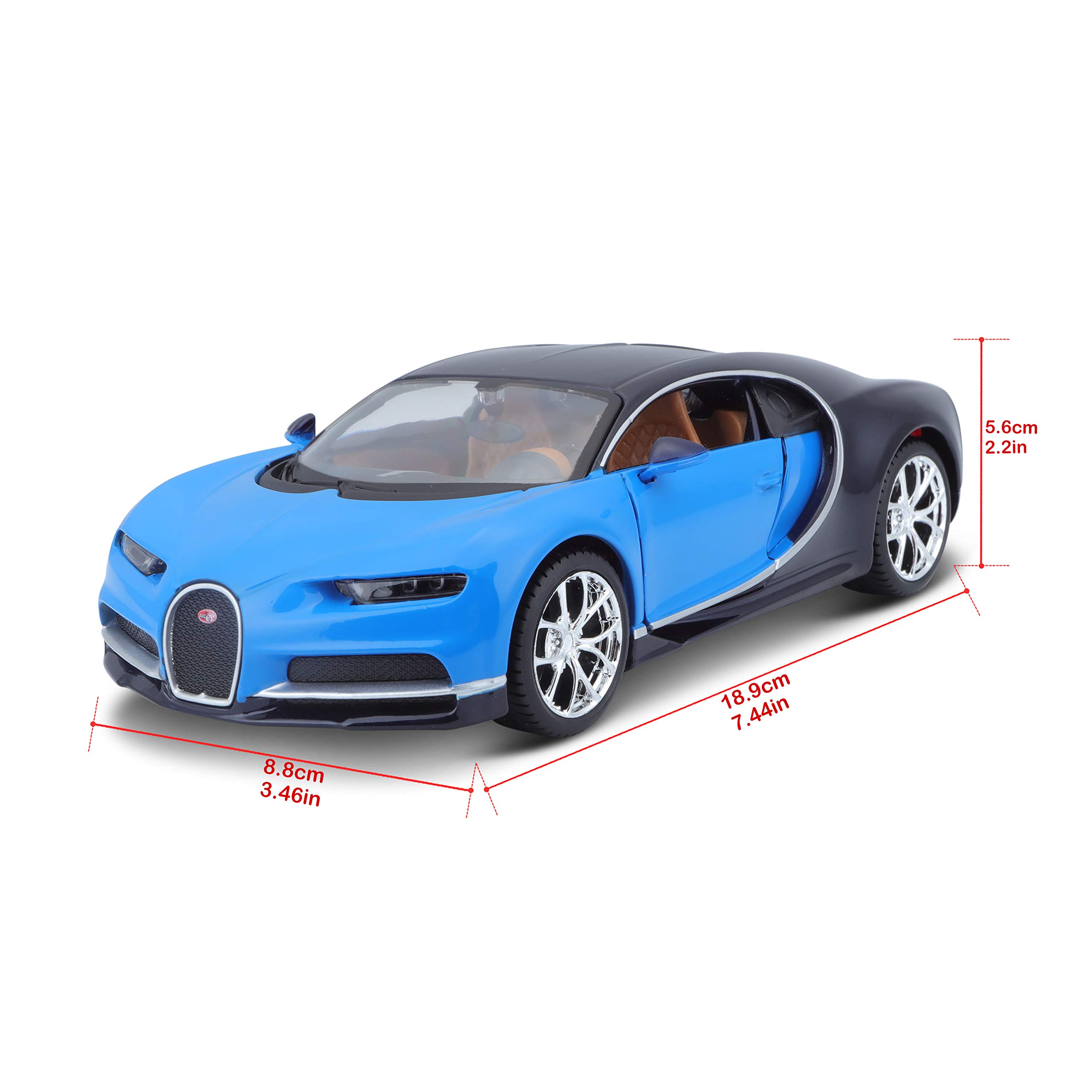 Foto 3 pulgar | Coche Fundido Maisto 1:24 Bugatti Chiron Special Edition - Venta Internacional.