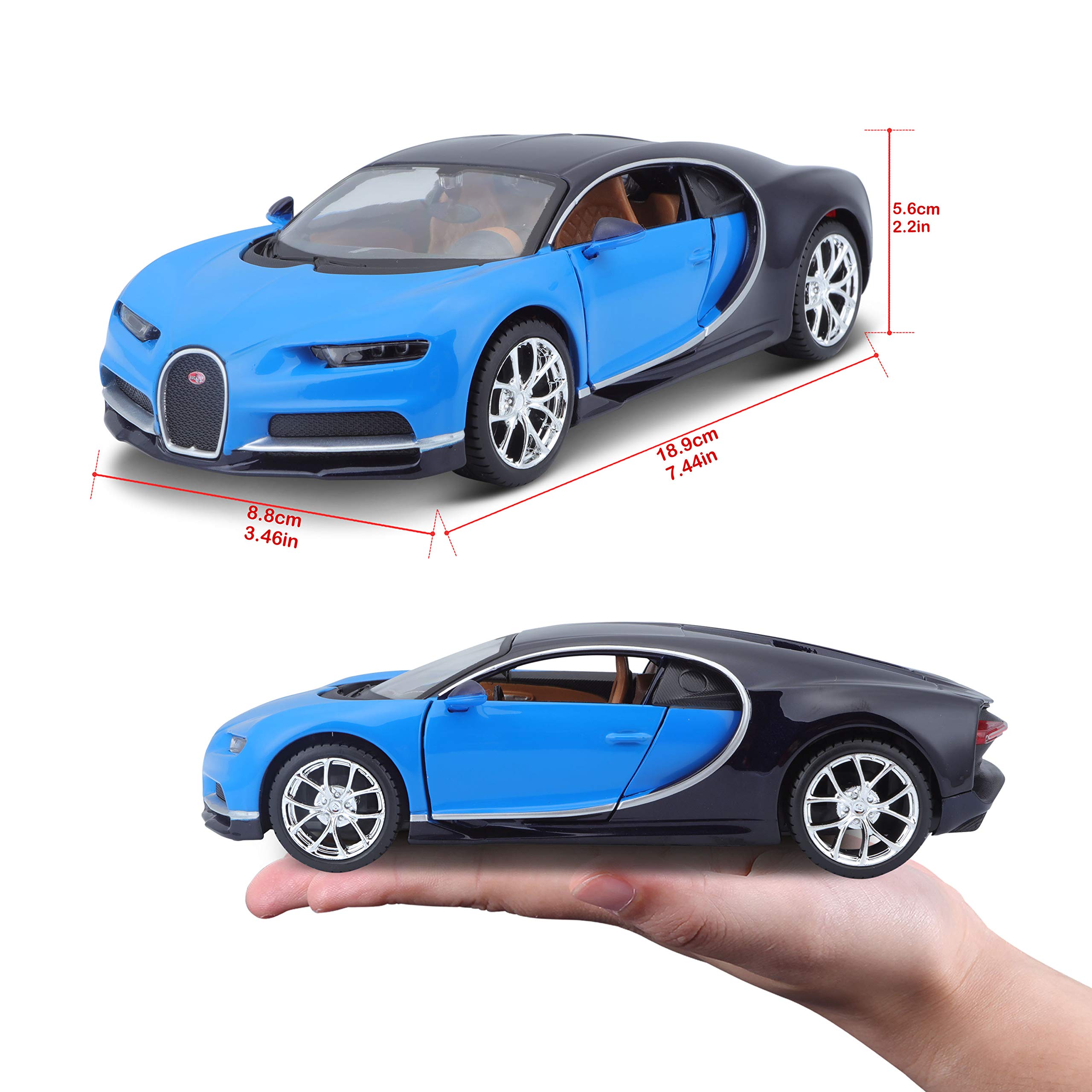 Foto 4 pulgar | Coche Fundido Maisto 1:24 Bugatti Chiron Special Edition - Venta Internacional.