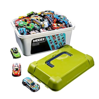 Foto 1 | Set De Vehículos Juguetes Collections Tin Car Con Caja De Almacenamiento Para Regalo De Niños (30pcs)