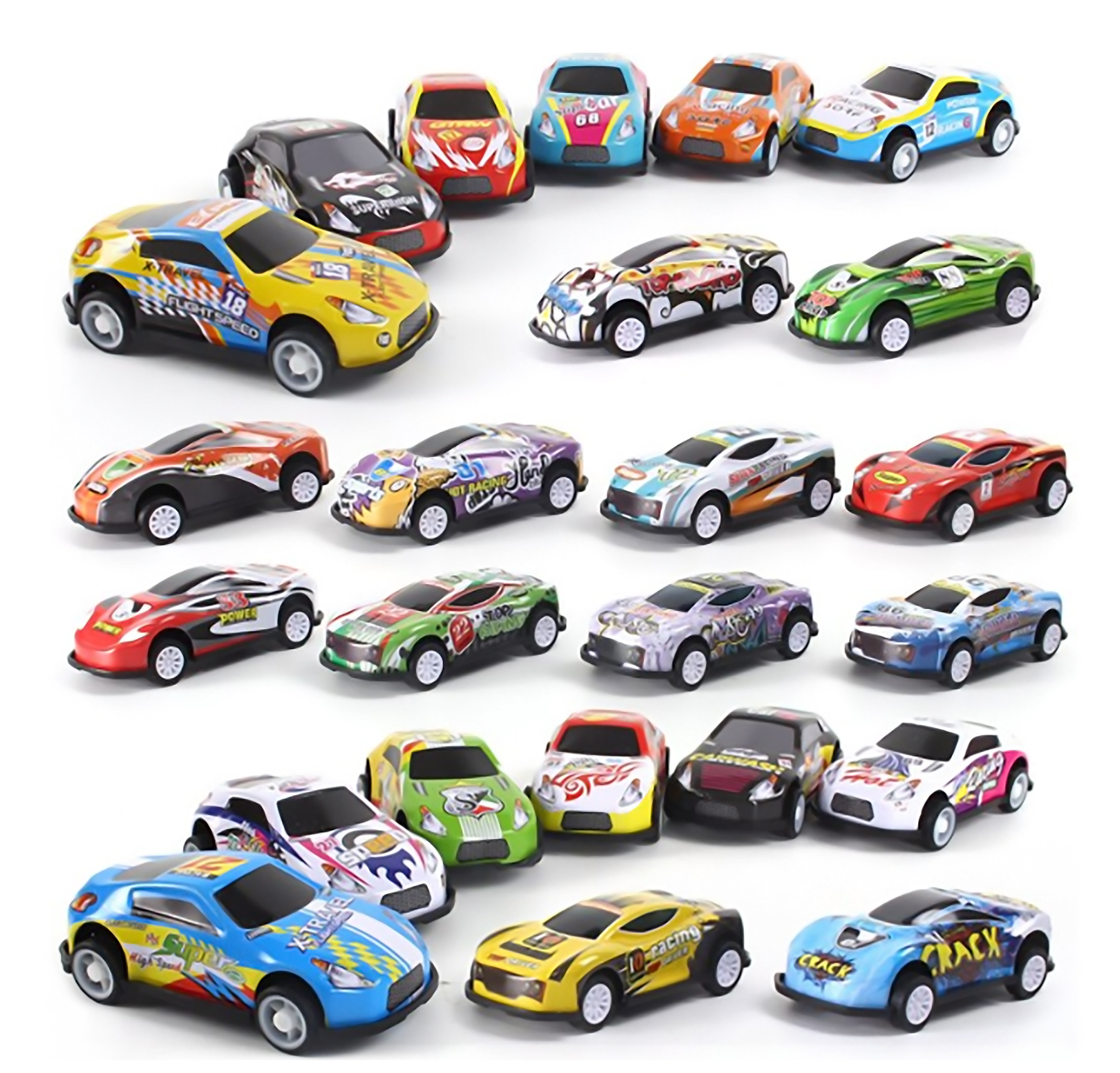 Foto 2 | Set De Vehículos Juguetes Collections Tin Car Con Caja De Almacenamiento Para Regalo De Niños (30pcs) 