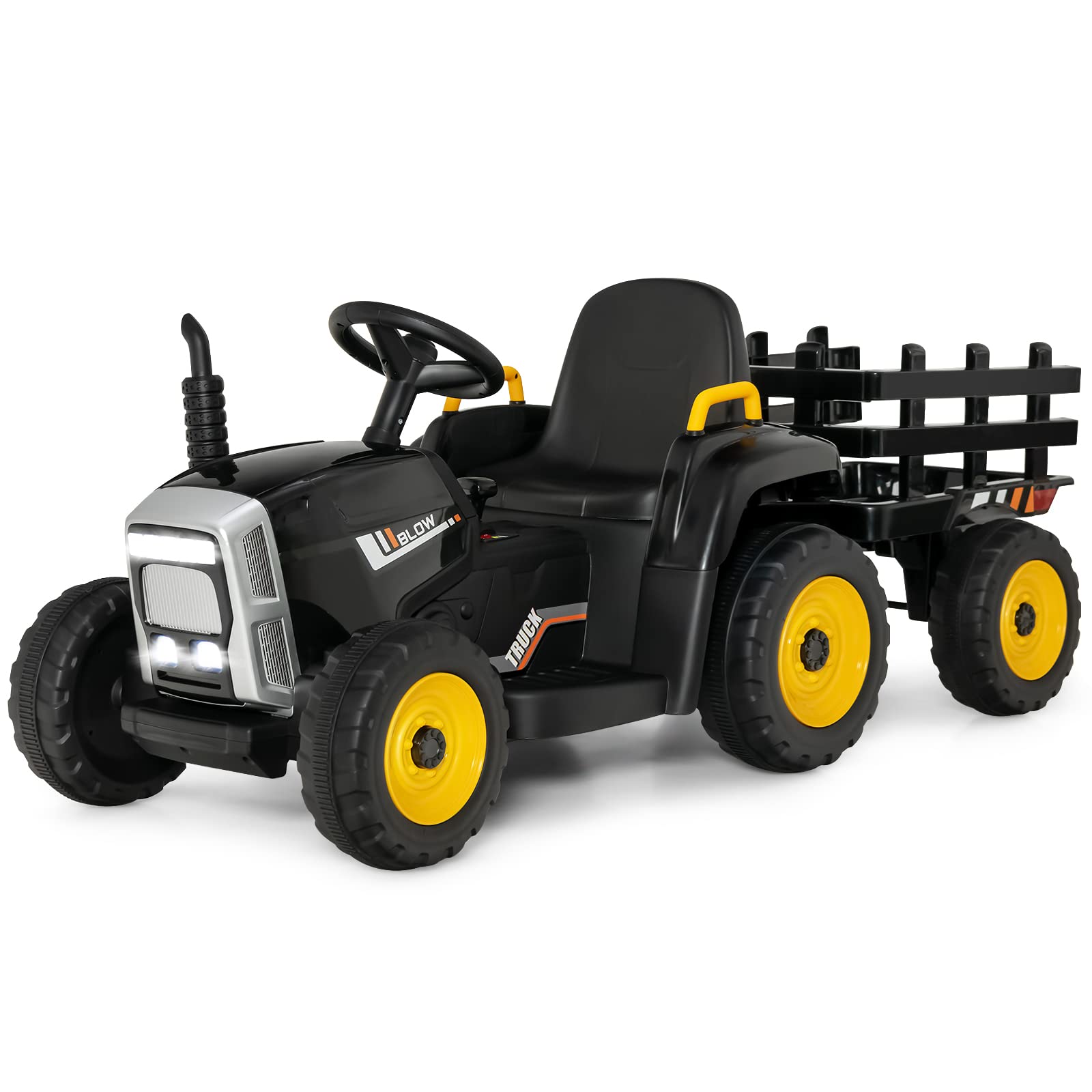 Foto 2 pulgar | Ride On Tractor Costzon Con Remolque, Batería De 12 V, Niños Mayores De 3 Años - Venta Internacional.