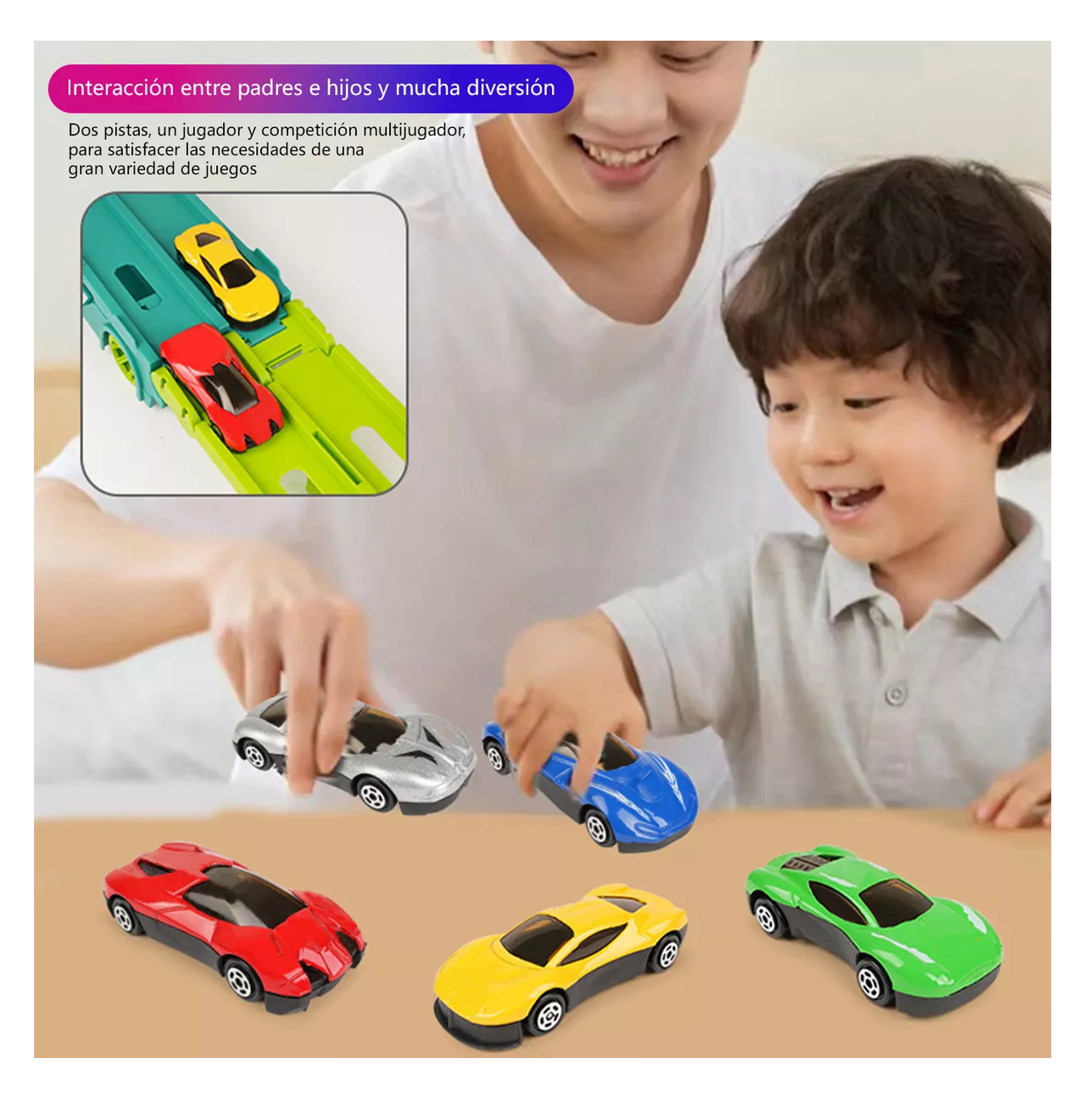 Foto 4 pulgar | Transporte de Juguete Truck Toys Cars For Boys Verde