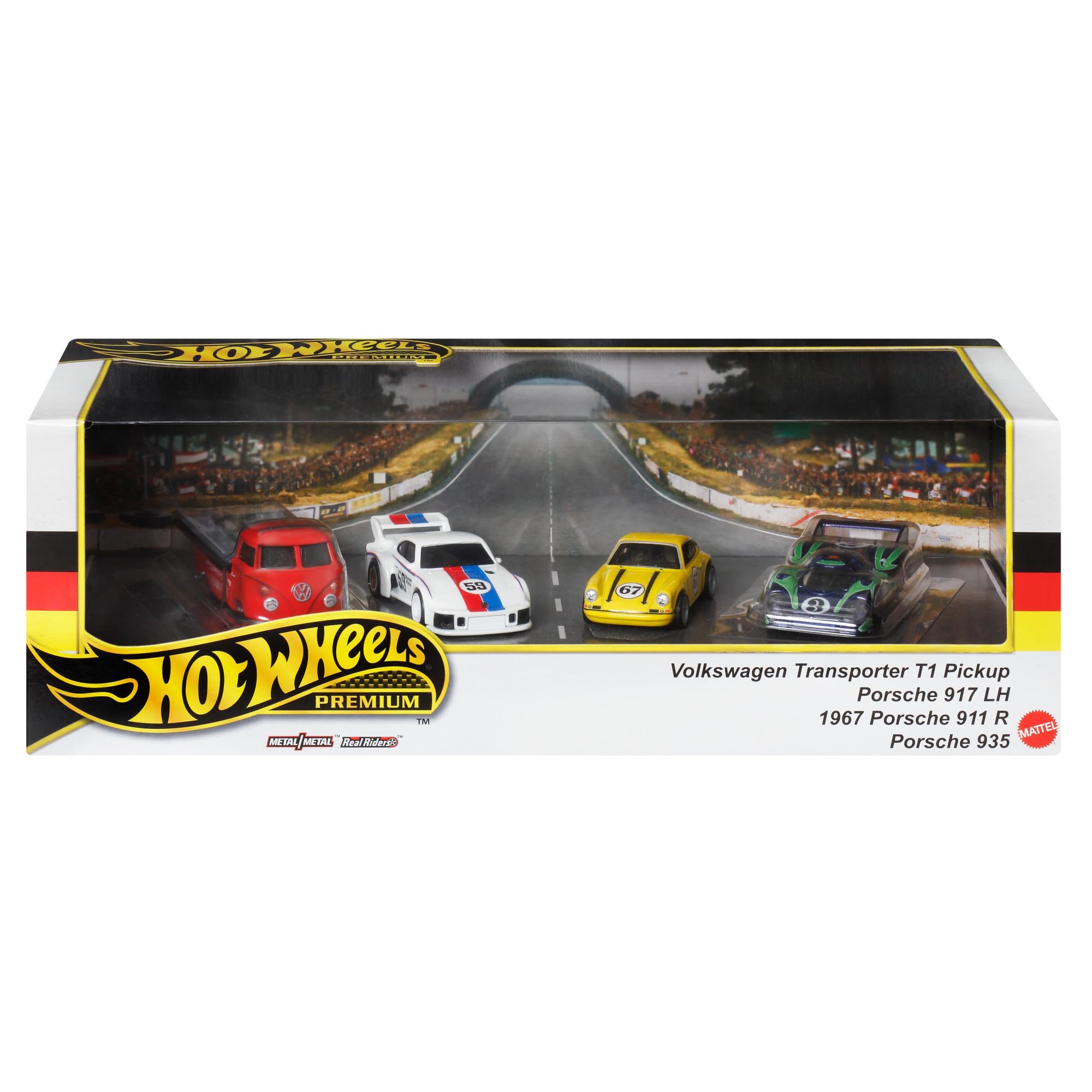 Foto 2 pulgar | Set De Coleccionista Mattel Hot Wheels Hrt54 Porsche Renschport - Venta Internacional.