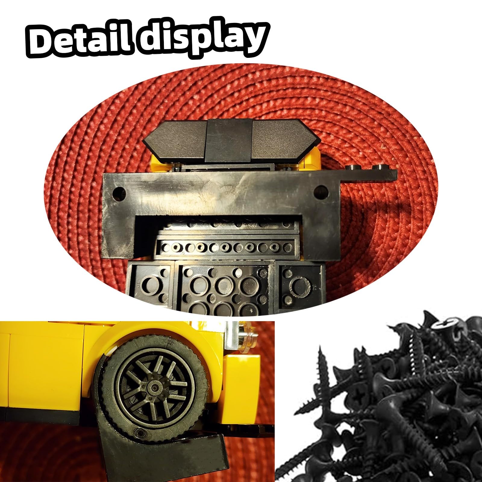 Foto 6 pulgar | Soporte De Pared Para Lego Speed Champions Sets Teyouyi, 24 Unidades, Negro - Venta Internacional.