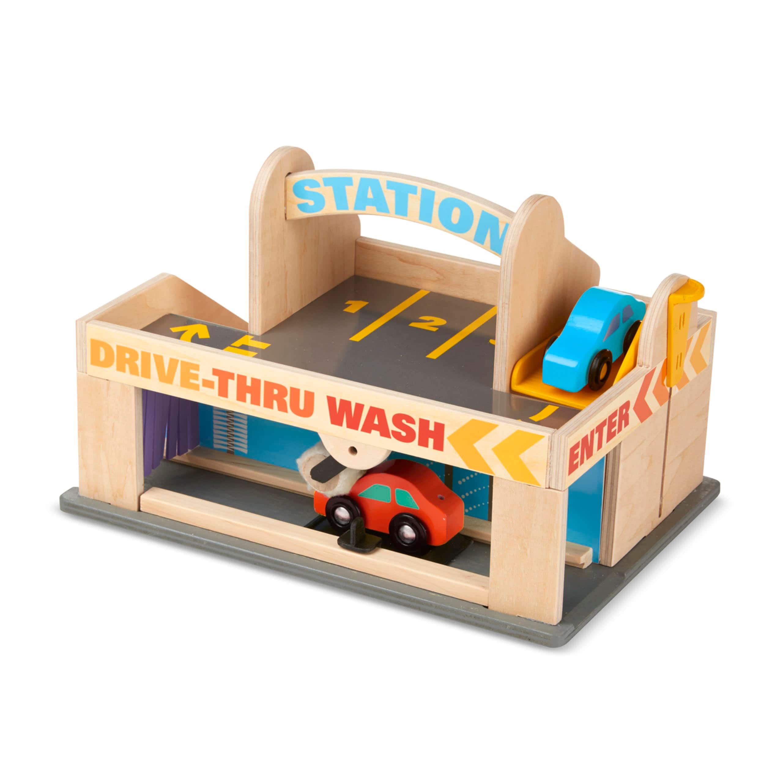 Estación De Servicio De Estacionamiento Melissa & Doug Con 2 Autos - Venta Internacional. $1,387