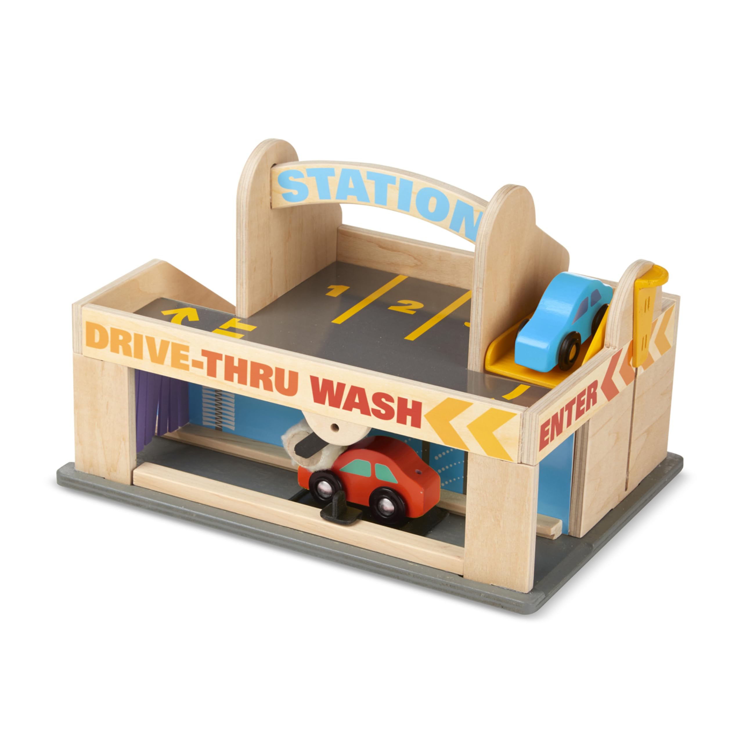 Foto 1 | Estación De Servicio De Estacionamiento Melissa & Doug Con 2 Autos - Venta Internacional.