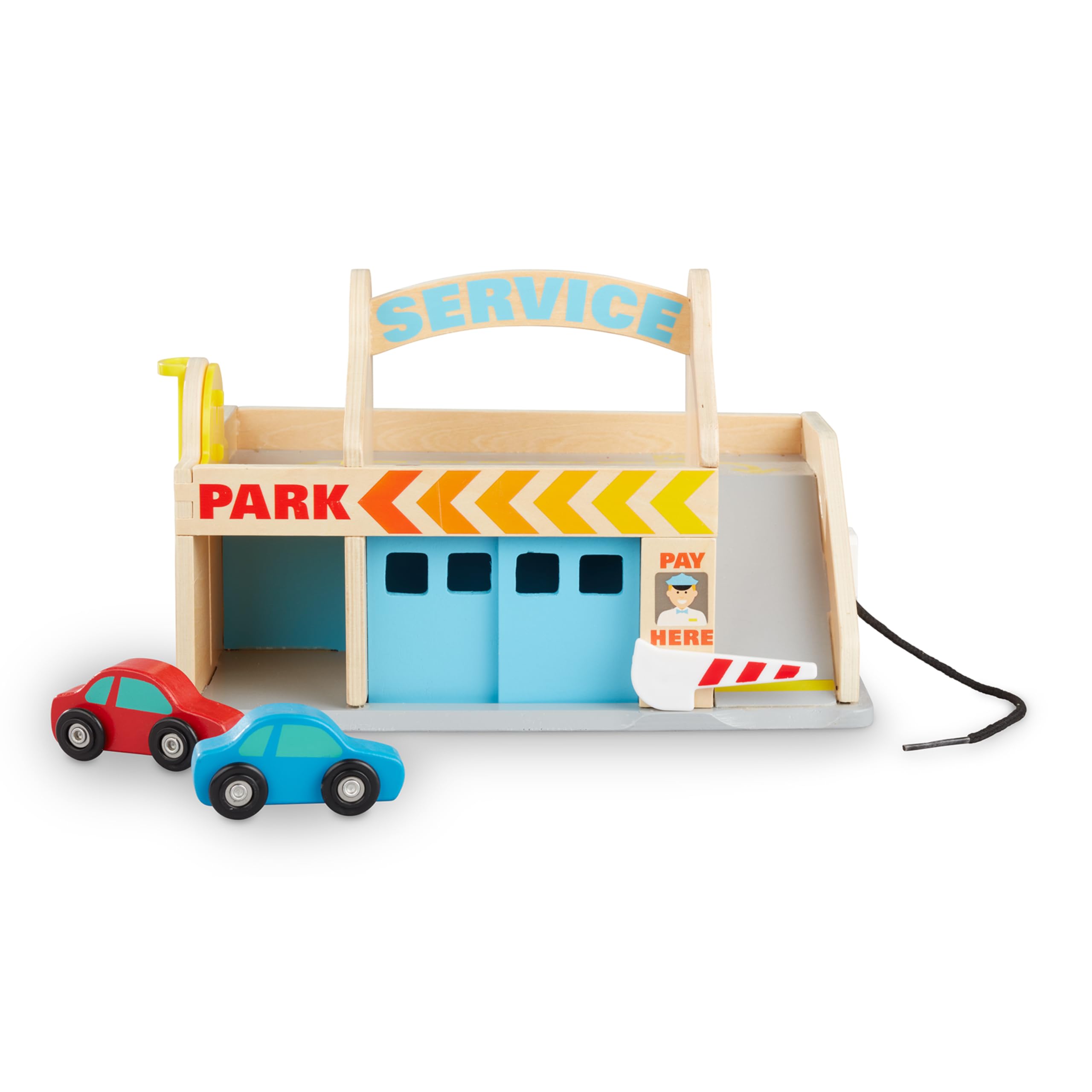 Foto 4 | Estación De Servicio De Estacionamiento Melissa & Doug Con 2 Autos - Venta Internacional.