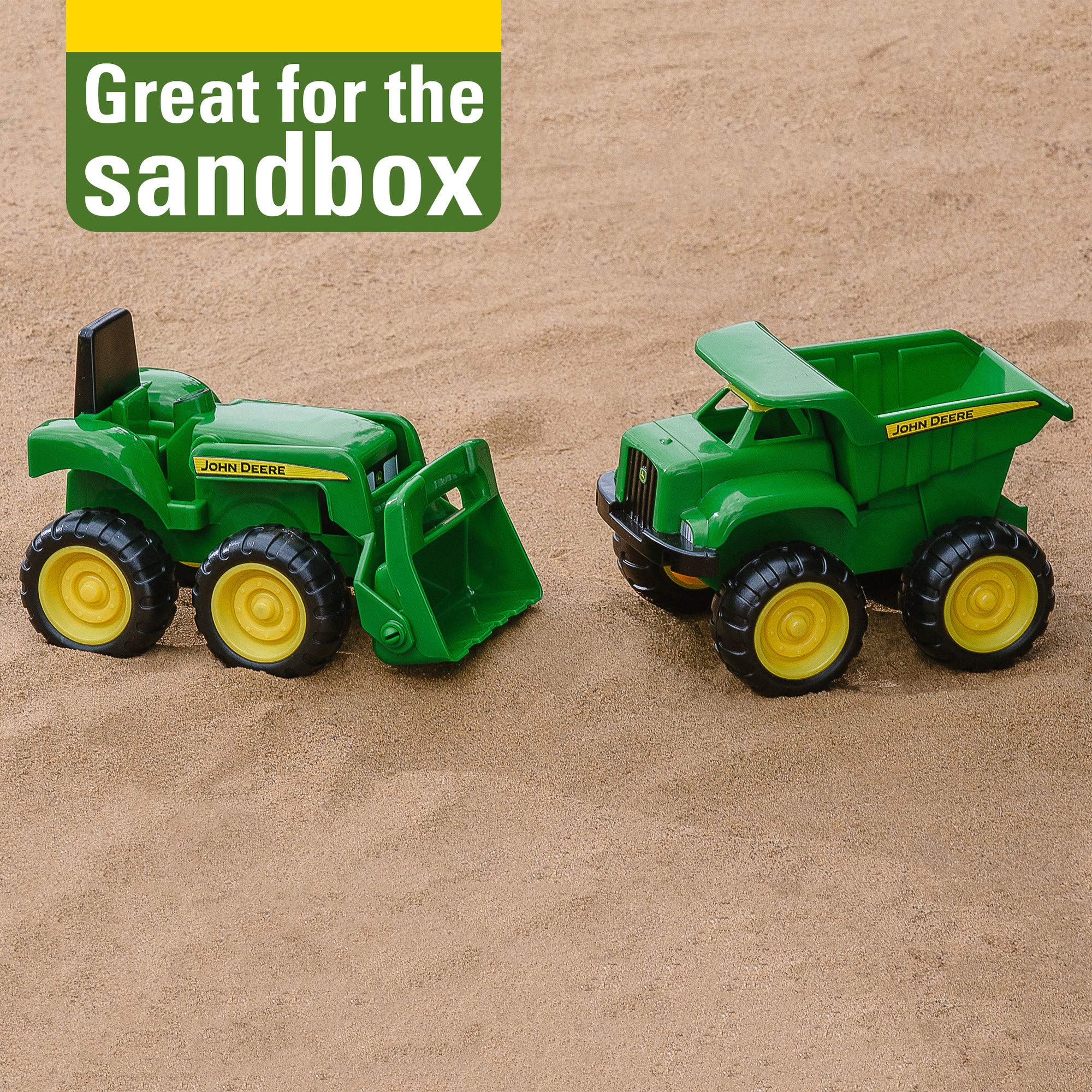 Foto 7 pulgar | Juguete Para Camión Volquete Y Tractor John Deere De Sandbox Toys - Venta Internacional.