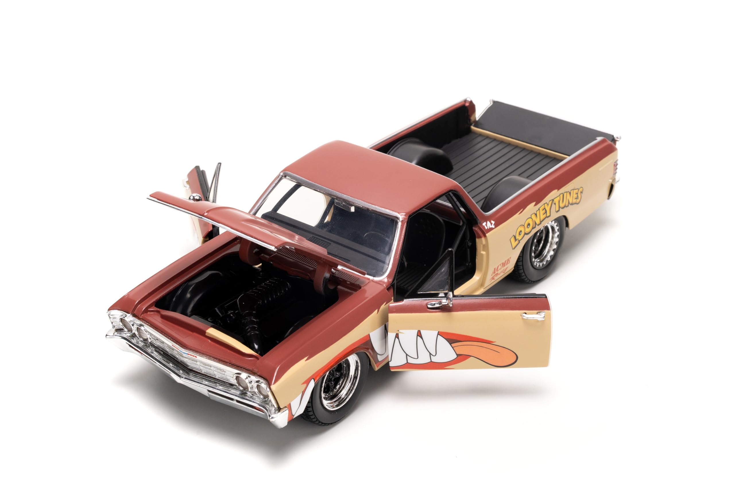 Foto 3 pulgar | Coche De Juguete Jada Toys Looney Tunes 1967 Chevy El Camino 1:24 - Venta Internacional.