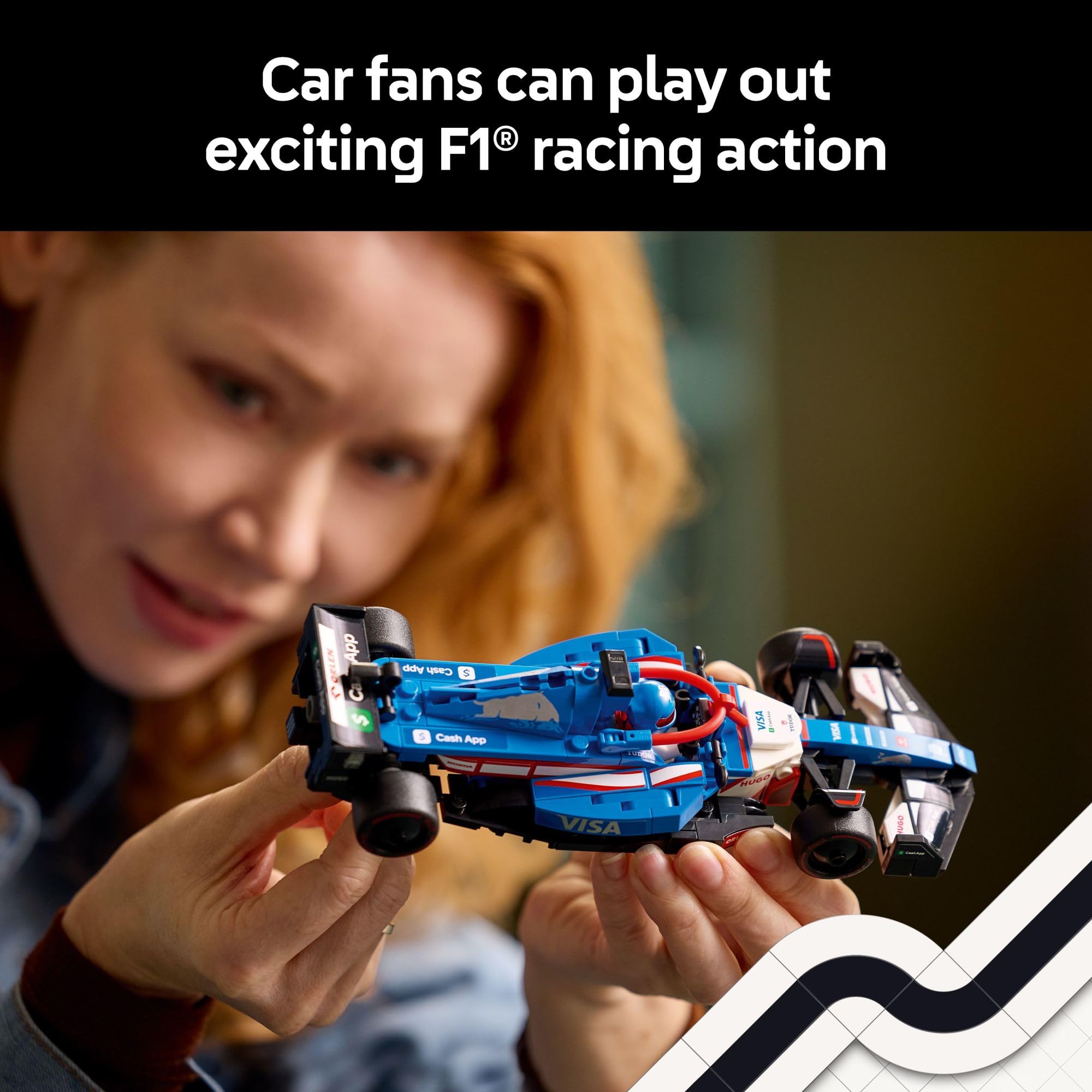 Foto 4 pulgar | Set De Construcción Lego Speed Champions Visa Cash App Rb Vcarb 01 F1 Race Car 77246 - Venta Internacional.