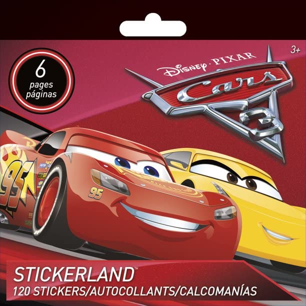 Foto 3 pulgar | Paquete Para Fiestas, Pegatinas Y Tatuajes De Coches De Disney/pixar - Venta Internacional.