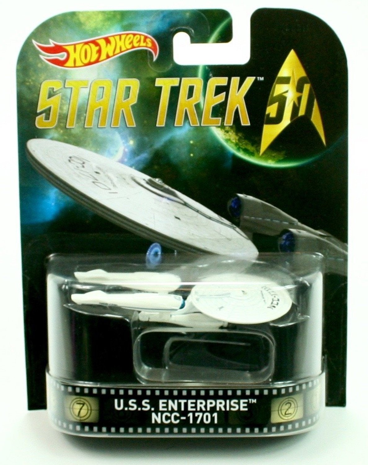 Coche De Juguete Hot Wheels Star Trek Uss Enterprise Ncc-1701 - Venta Internacional.