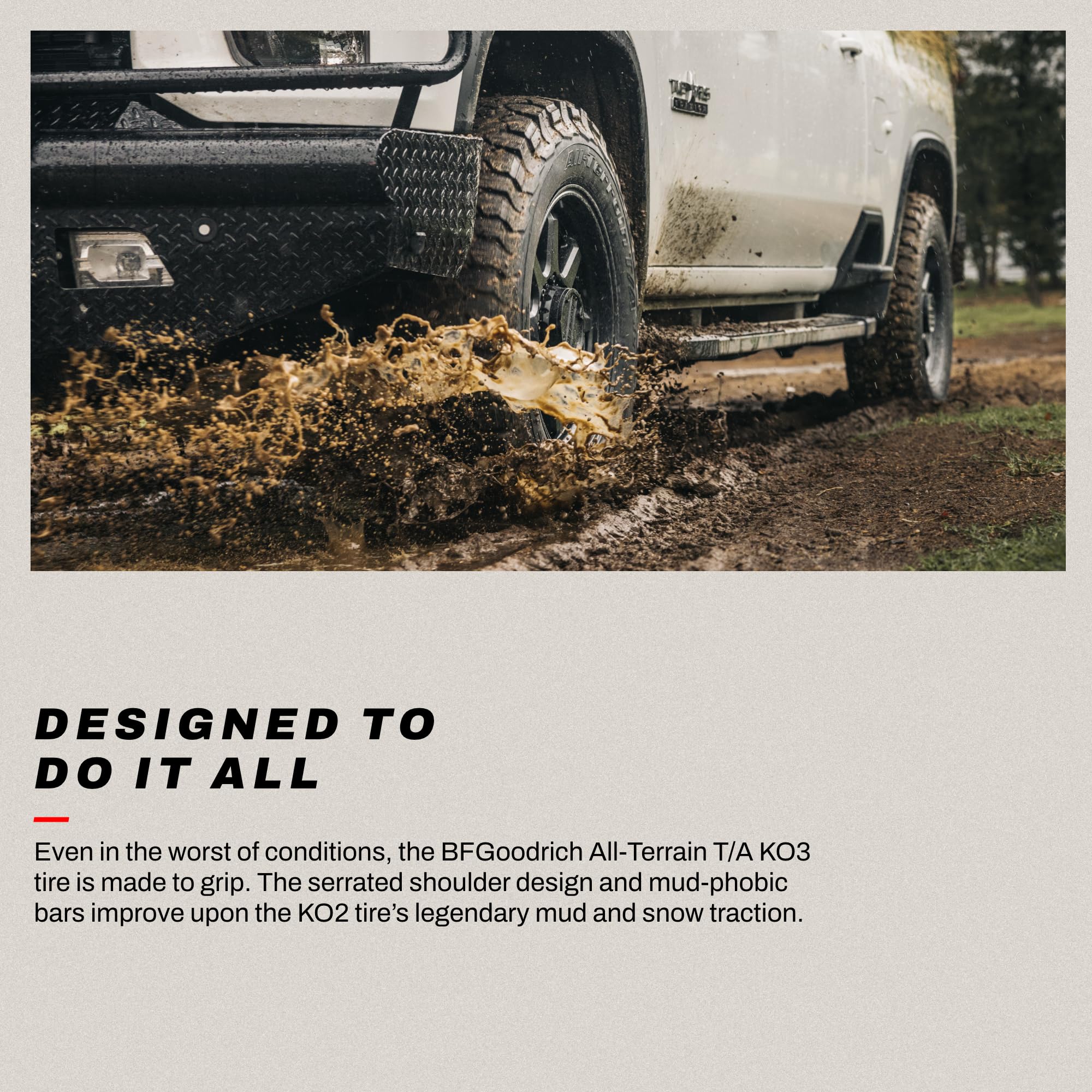 Foto 5 pulgar | Neumático De Coche Bfgoodrich All-terrain T/a Ko3 Lt275/65r18/e 123/120s - Venta Internacional.