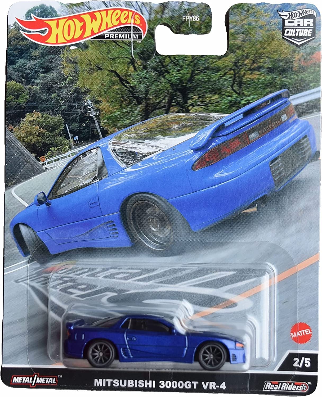 Foto 2 pulgar | Auto De Juguete Hot Wheels Mitsubishi 3000gt Vr Mountain Drifters - Venta Internacional.