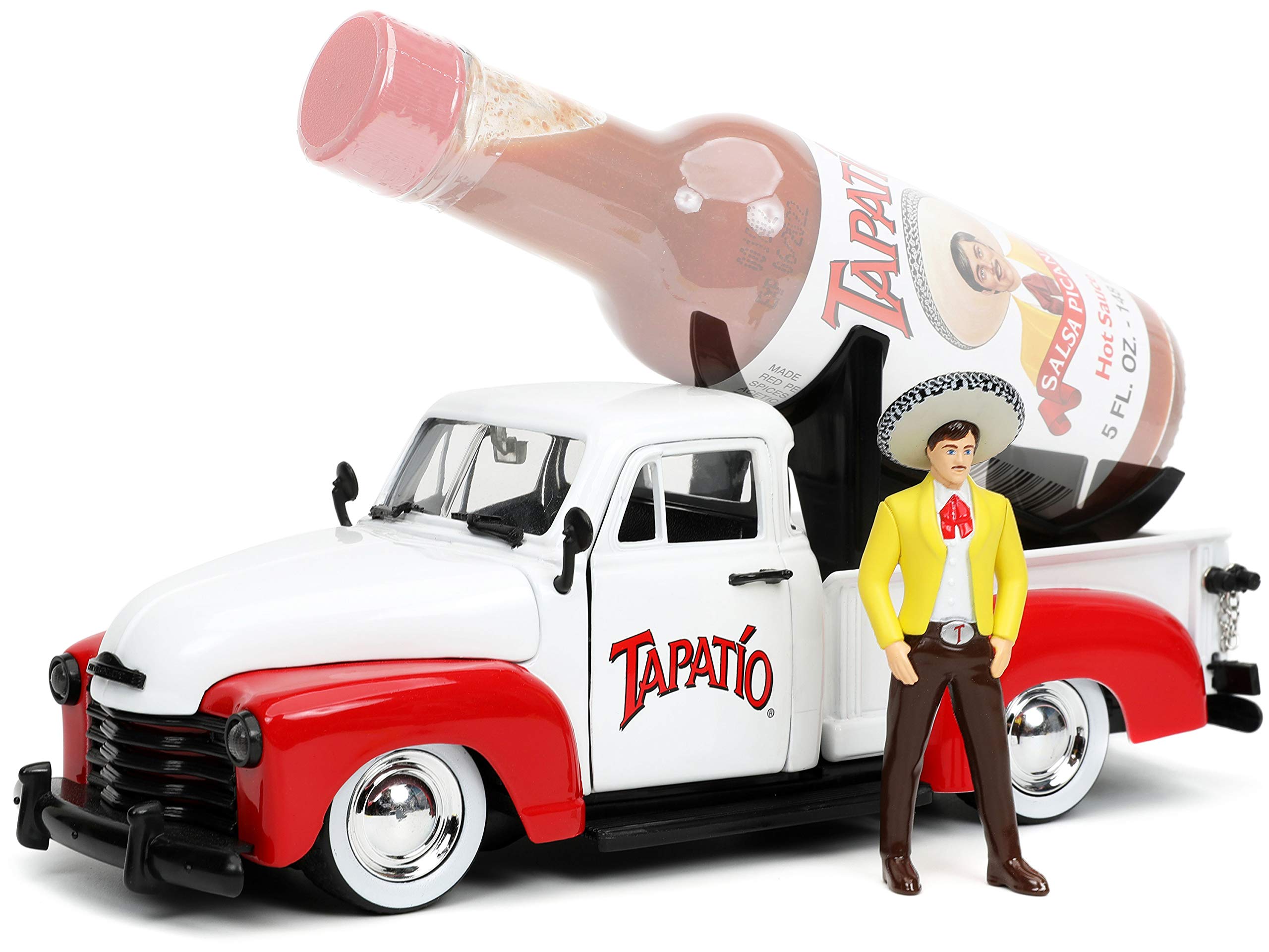 Foto 2 pulgar | Coche Fundido A Presión Jada 1:24 Chevy 1953 Pickup Con Soporte Tapatio Rojo - Venta Internacional.