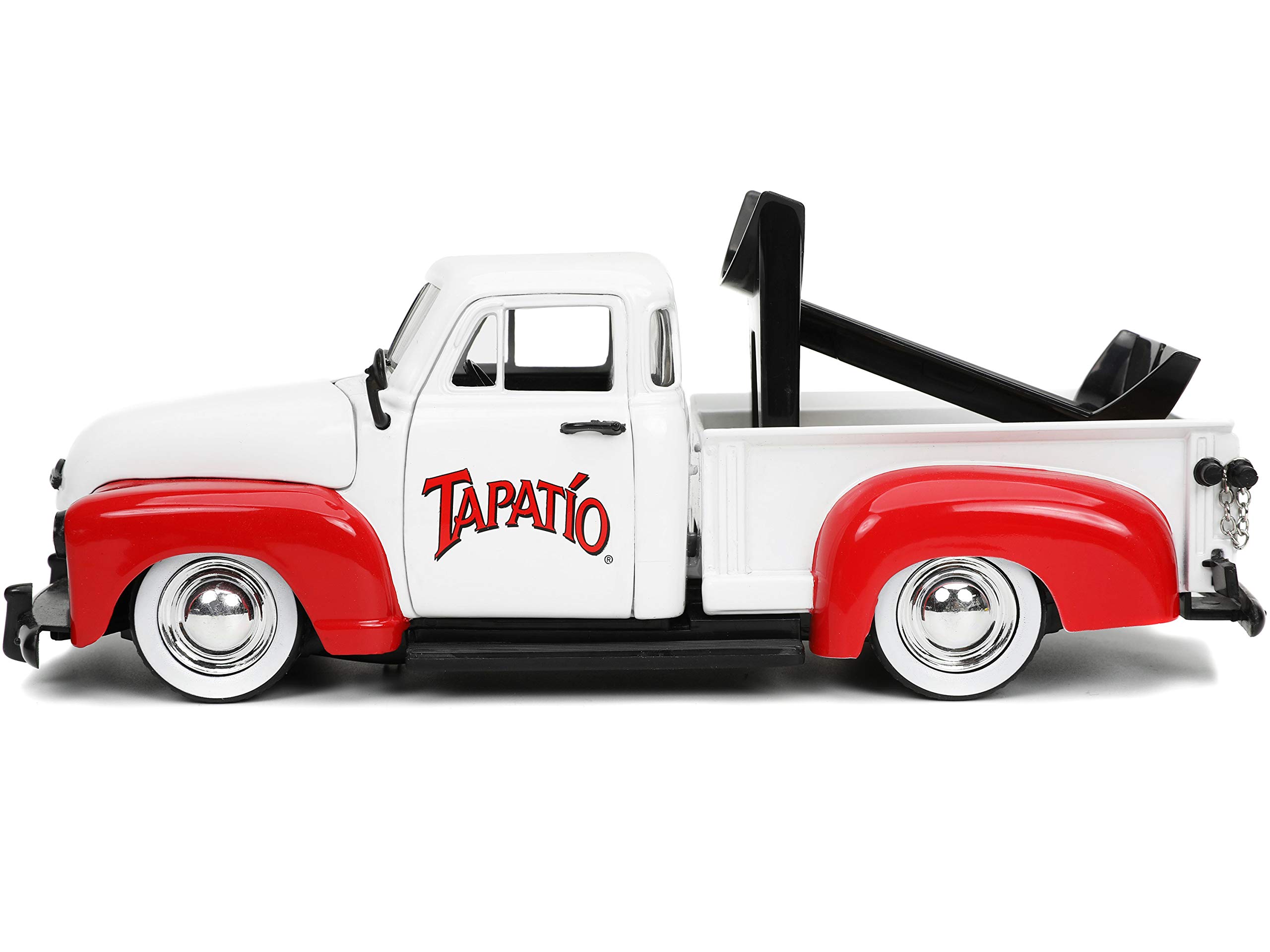 Foto 4 pulgar | Coche Fundido A Presión Jada 1:24 Chevy 1953 Pickup Con Soporte Tapatio Rojo - Venta Internacional.