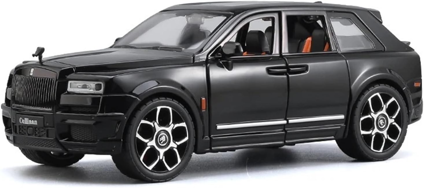 Foto 2 pulgar | Maqueta De Automóvil Rolls-royce Cullinan De Aleación Fundida A Presión A Escala 1:20 - Venta Internacional.