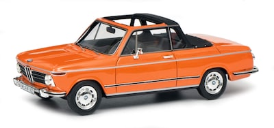 Foto 1 | Maqueta De Coche Schuco 1:43 Bmw 2002 Cabrio Baur Orange 450908600 - Venta Internacional.