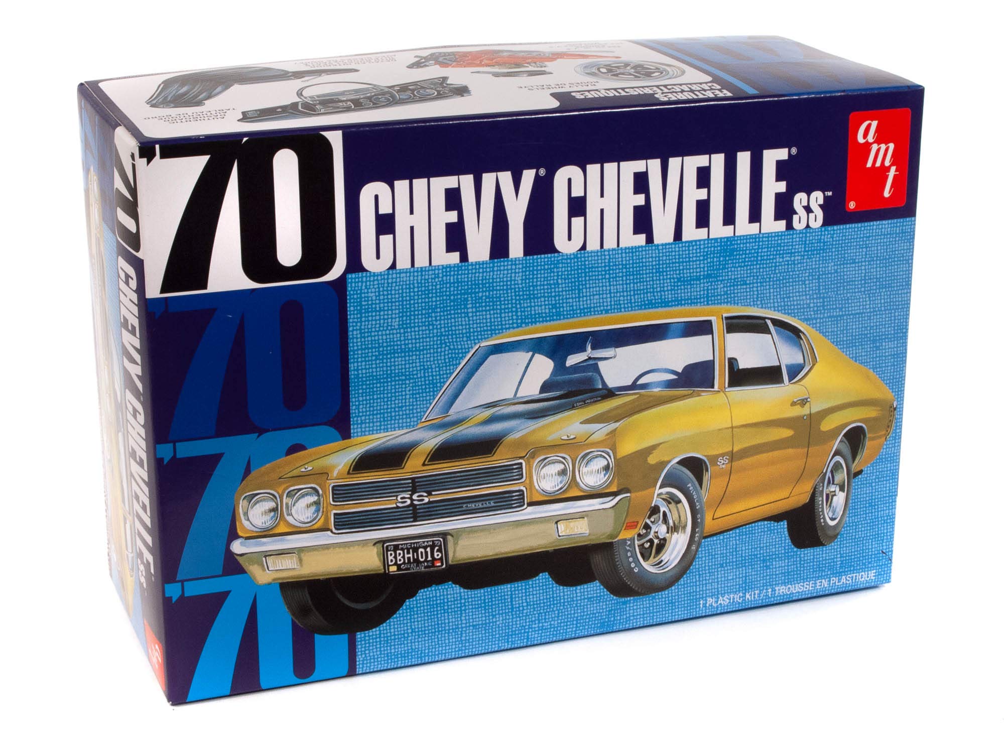 Foto 2 pulgar | Maqueta Amt 1970 Chevy Chevelle Ss 2t Escala 1:25 - Venta Internacional.