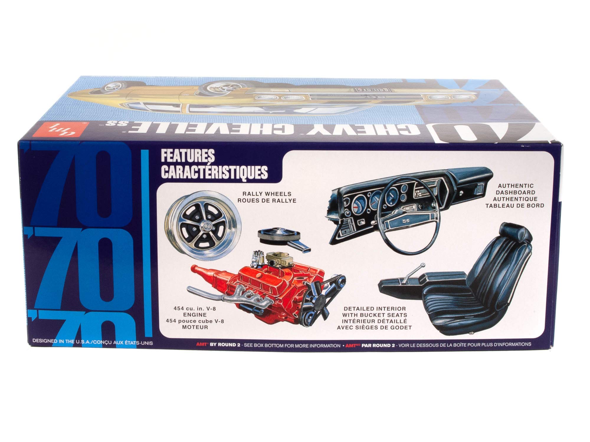 Foto 4 pulgar | Maqueta Amt 1970 Chevy Chevelle Ss 2t Escala 1:25 - Venta Internacional.