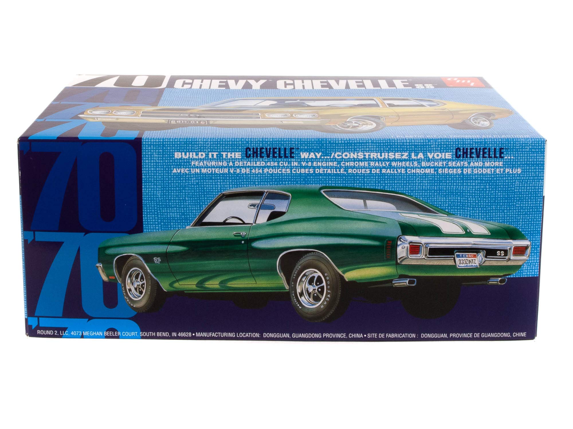 Foto 5 pulgar | Maqueta Amt 1970 Chevy Chevelle Ss 2t Escala 1:25 - Venta Internacional.