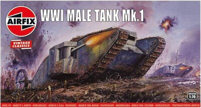 Foto 1 | Kit De Maquetas Airfix Wwi Mk I Mk I 1:76 Vintage Classics - Venta Internacional.