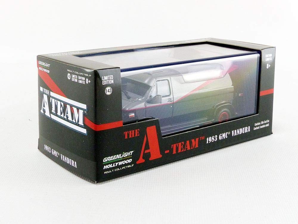 Foto 4 pulgar | Coche Fundido Greenlight Collectibles 1:43 The A-team 1983gmc Vandura - Venta Internacional.