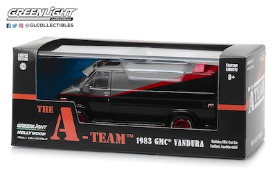 Foto 5 | Coche Fundido Greenlight Collectibles 1:43 The A-team 1983gmc Vandura - Venta Internacional.