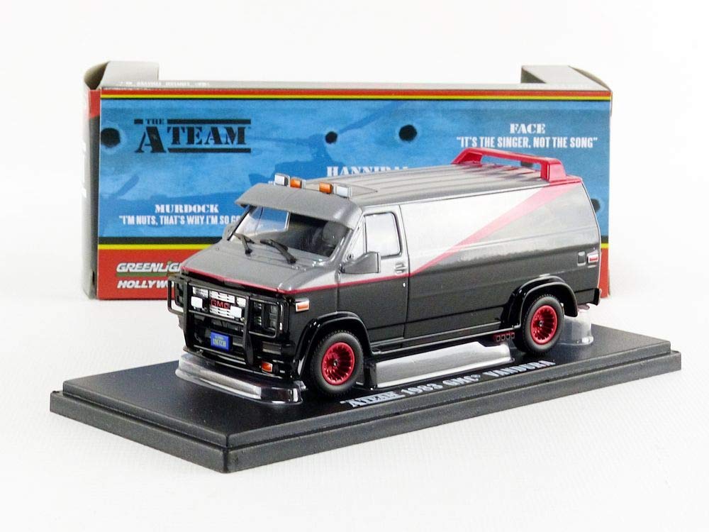 Foto 8 pulgar | Coche Fundido Greenlight Collectibles 1:43 The A-team 1983gmc Vandura - Venta Internacional.