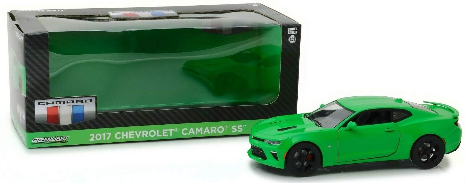 Foto 4 pulgar | Coche Fundido Greenlight 2017 Chevrolet Camaro Ss 1:24 - Venta Internacional.