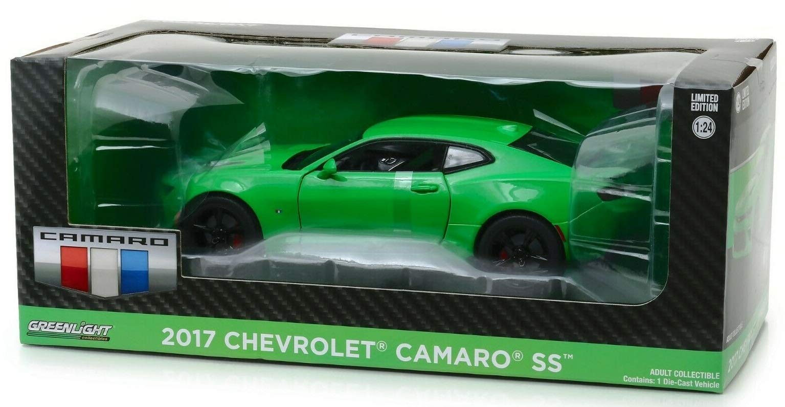 Foto 5 pulgar | Coche Fundido Greenlight 2017 Chevrolet Camaro Ss 1:24 - Venta Internacional.