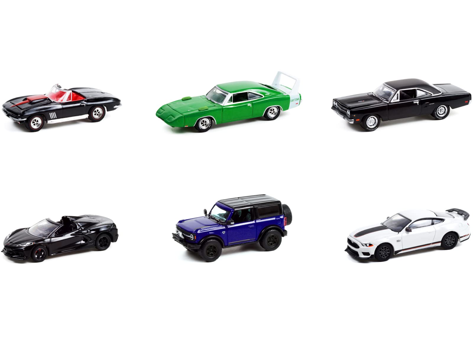 Foto 1 | Maquetas De Coches A Presión Greenlight Barrett Jackson Scottsdale, Juego De 6 Unidades, Serie 8 1/64 - Venta Inter