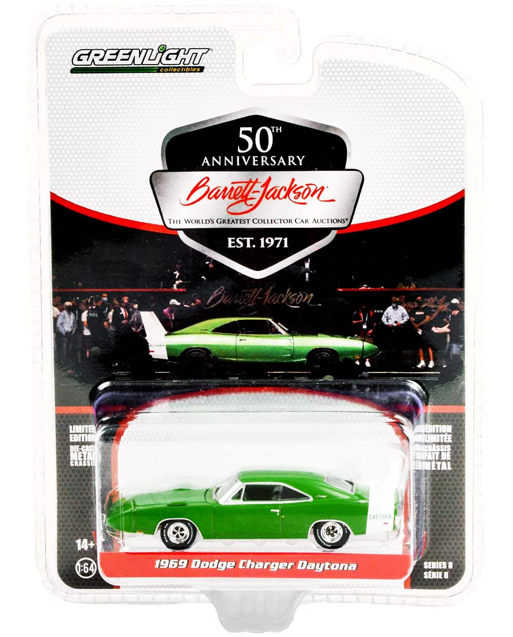 Foto 4 pulgar | Maquetas De Coches A Presión Greenlight Barrett Jackson Scottsdale, Juego De 6 Unidades, Serie 8 1/64 - Venta Inter