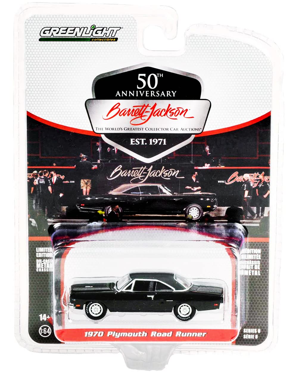 Foto 5 pulgar | Maquetas De Coches A Presión Greenlight Barrett Jackson Scottsdale, Juego De 6 Unidades, Serie 8 1/64 - Venta Inter