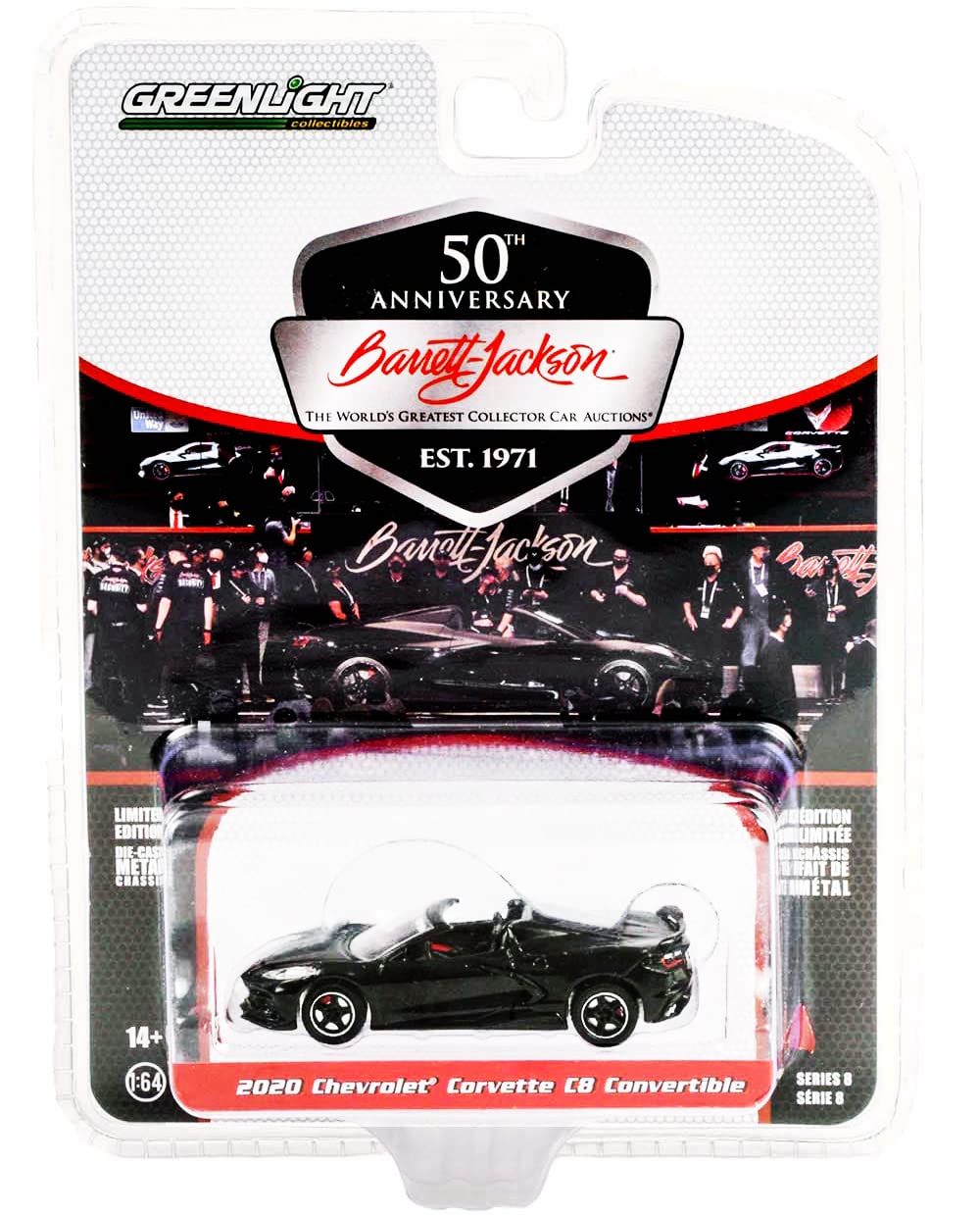 Foto 6 pulgar | Maquetas De Coches A Presión Greenlight Barrett Jackson Scottsdale, Juego De 6 Unidades, Serie 8 1/64 - Venta Inter