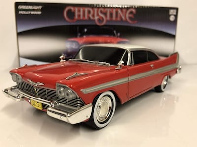 Foto 1 | Coche Fundido Greenlight 1:24 Hollywood Christine 1958 Fury - Venta Internacional.