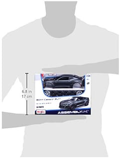 Foto 6 | Vehículo Fundido Maisto 2017 Chevrolet Camaro Zl1 A Escala 1:24 - Venta Internacional.